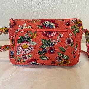 Vera Bradley Floral Women'sPurse Coral